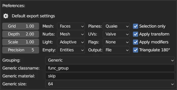 Blender MAP Exporter