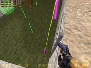 The connection between stairway waypoints is created manually
