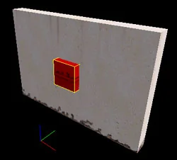 Application of Carve. Both brushes in 3D view