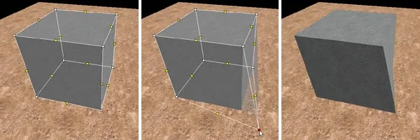 Incorrect manipulation of vertices