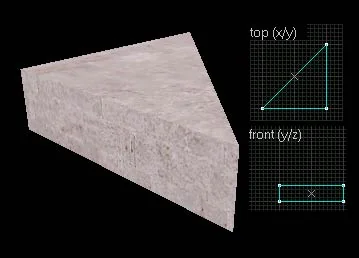 Wedge object