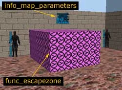 Determining the place where terrorists should run using the func_escapezone object