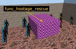Defining a hostage rescue area using the func_hostage_rescue object