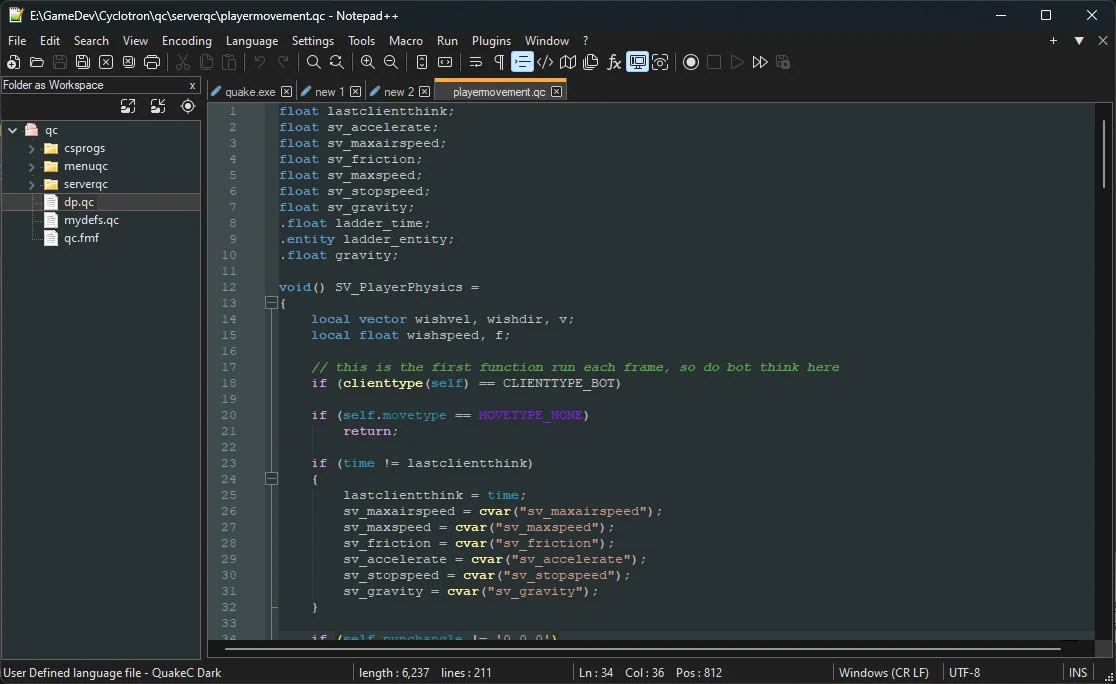 Quake v1.06 Source Code