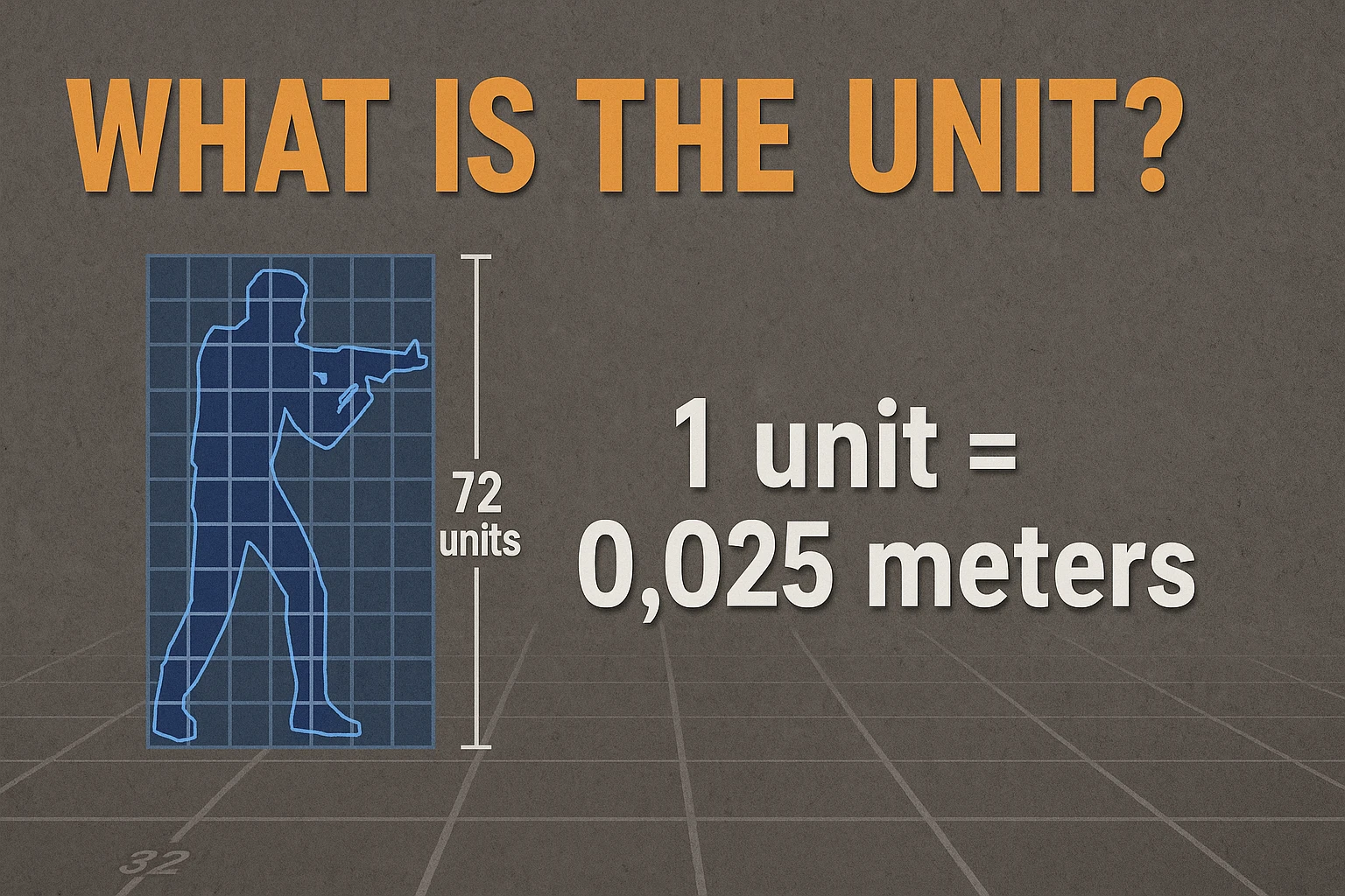 What is in-game unit? About Hammer Units