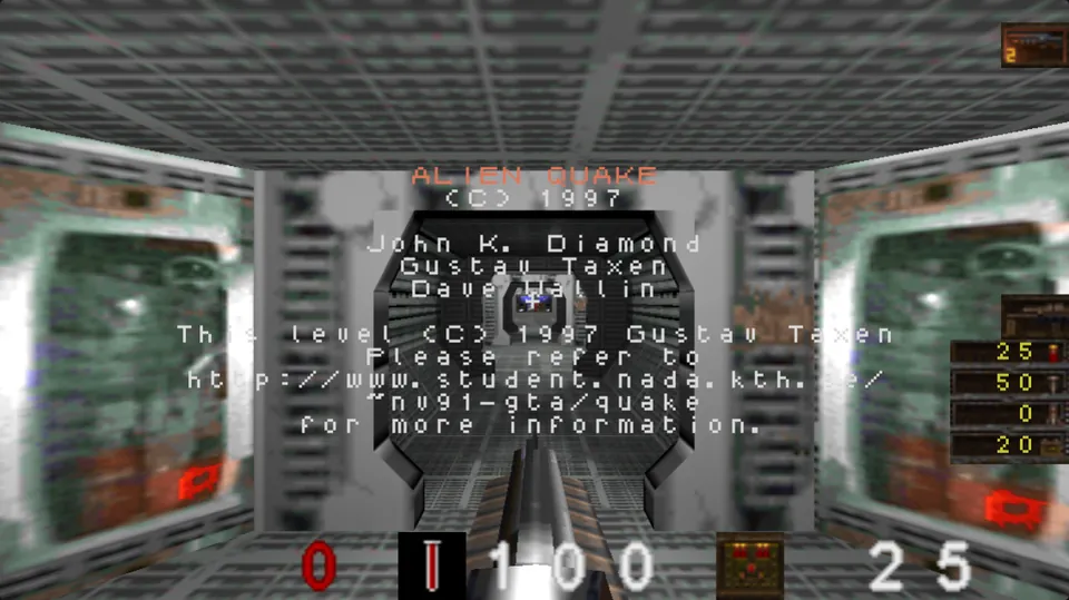 Alien Quake in-game screenshot