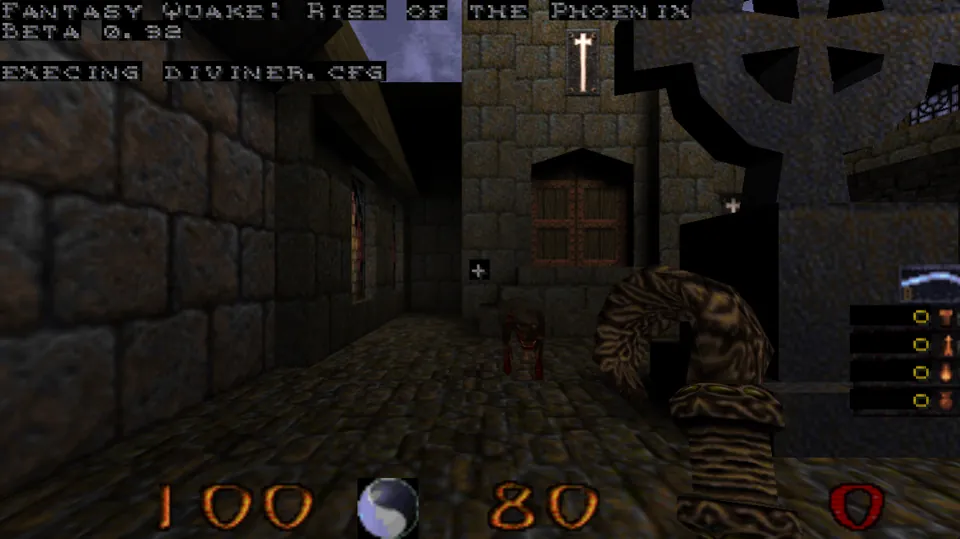 Fantasy Quake: Rise of the Phoenix in-game screenshot