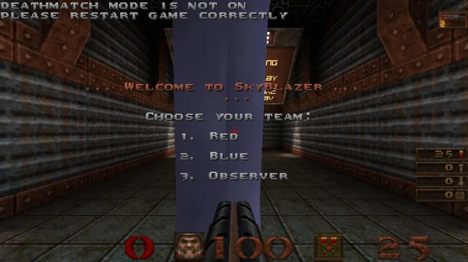 Sky Blazer in-game screenshot